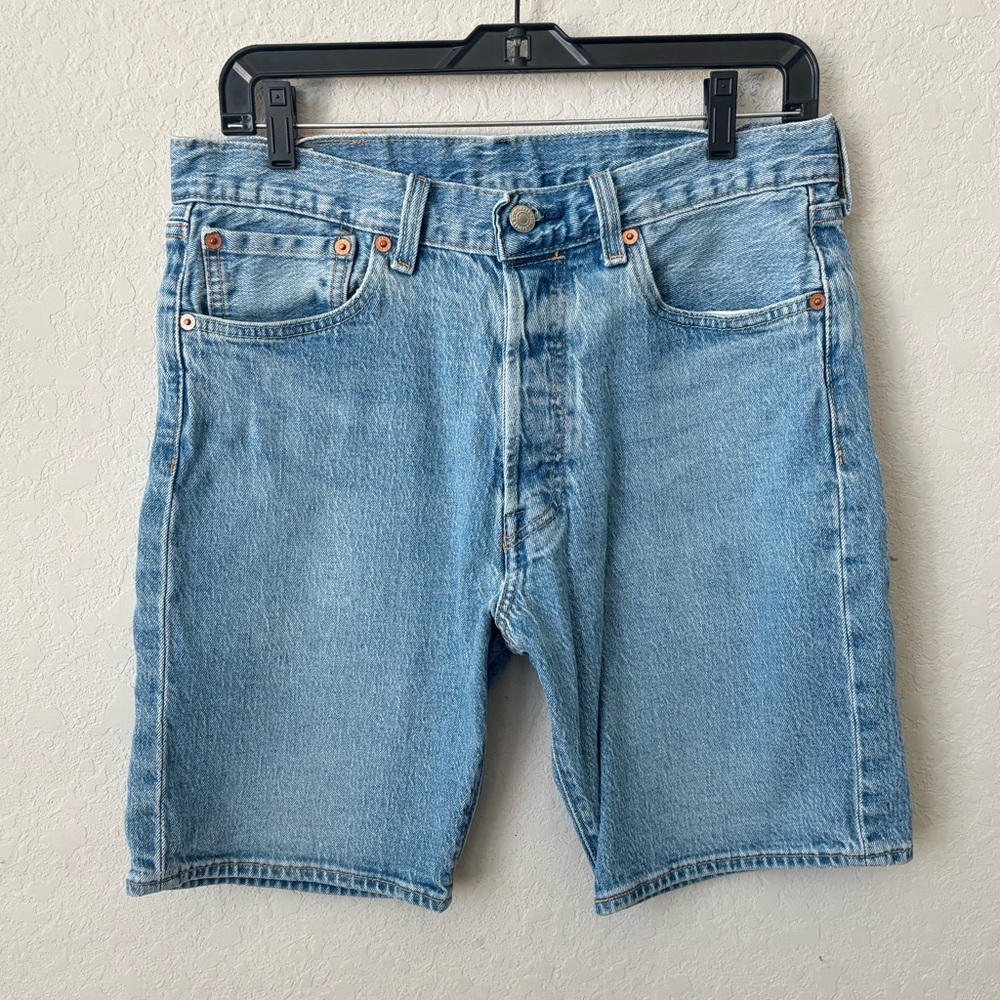 Levi’s Shorts 9” inseam Light Blue Size 30 - Picture 4 of 8